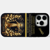 Vrouwe Justitia symboliseert recht en familierecht Case-Mate iPhone Case (Achterkant (horizontaal))