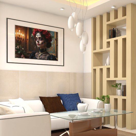 Vrouwe van de Eeuwige Maskerade Canvas Afdruk