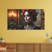 Vrouwe van de Eeuwige Maskerade Canvas Afdruk (Insitu (Woonkamer))