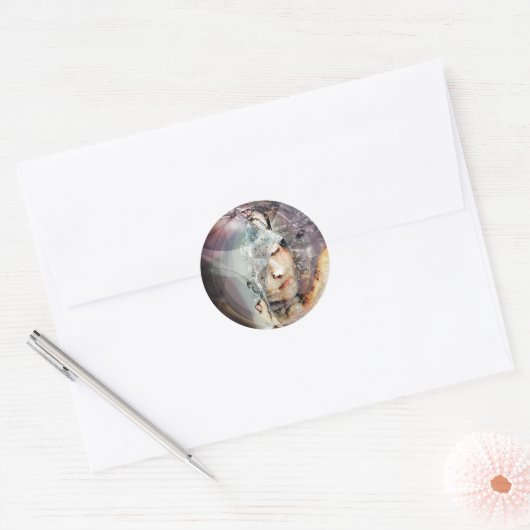 "Vrouwe van de Gedachte" Sticker (Envelop)