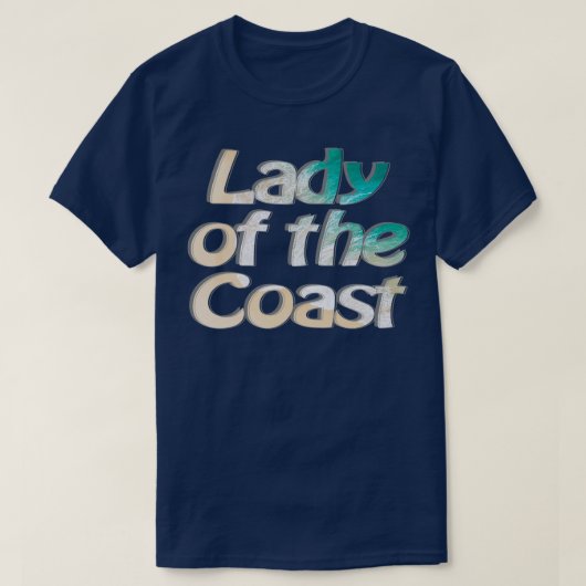 Vrouwe van de Kust T-shirt (Design voorkant)