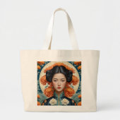 Vrouwe van de Manor-serie Grote Tote Bag (Voorkant)