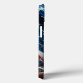 Vrouwe van de Vrijheid - Patriottisme Kunst Case-Mate iPhone Case (Achterkant / Rechts)