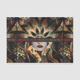 Vrouwe van duizend zwaarden (Desert Tribal Fractal Tissuepapier