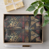 Vrouwe van duizend zwaarden (Desert Tribal Fractal Tissuepapier (Geschenk)