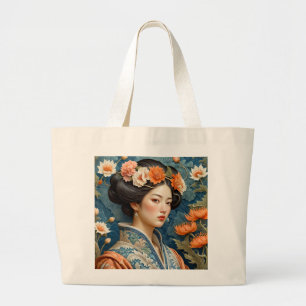 Vrouwe van het landhuis #5 Serie Grote Tote Bag