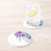 Vrouwe van het leven zandsteen onderzetter (Zijkant)