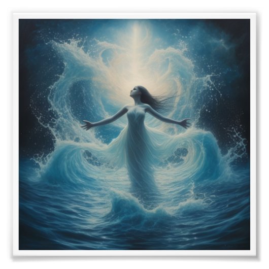 Vrouwe van het meer foto afdruk (Voorkant)