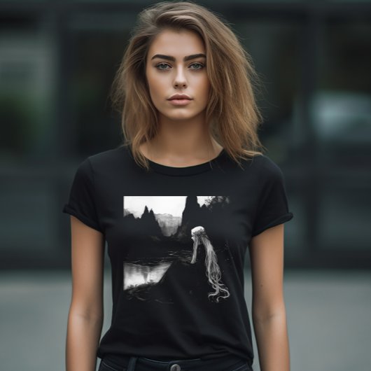 Vrouwe van het meer Tri-Blend shirt