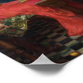 Vrouwe van Shalott | John William Waterhouse Poster (Hoek)