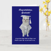 vrouwelijk Afstuderen Kaart (Gele Bloem)