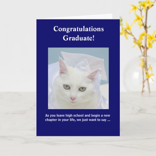  vrouwelijk Afstuderen Kaart (Gele Bloem)