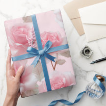 Vrouwelijk babyroze roos wit bloemmotief