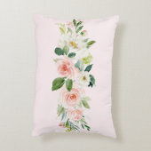 Vrouwelijk Bloemenbos / Bos Dieren Kwekerij Accent Kussen (Achterkant (Verticaal))