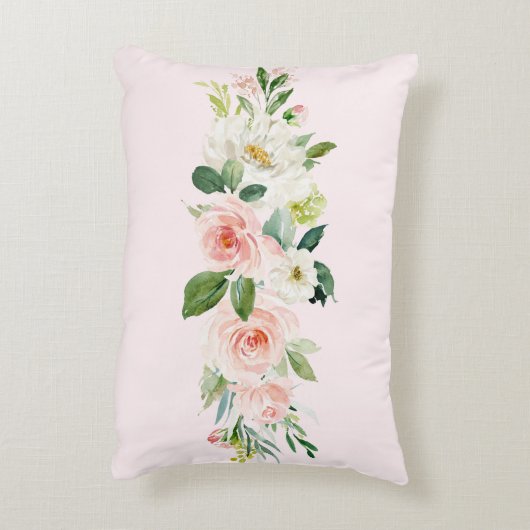 Vrouwelijk Bloemenbos / Bos Dieren Kwekerij Accent Kussen (Achterkant (Verticaal))
