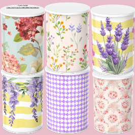 Vrouwelijk bloemig kunstwerk blauw roze Decoupage Tissuepapier