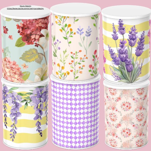 Vrouwelijk bloemig kunstwerk blauw roze Decoupage Tissuepapier