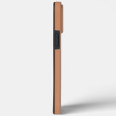 Vrouwelijk bloemmotief met grote initiële roze ele Case-Mate iPhone case (Achterkant / Rechts)