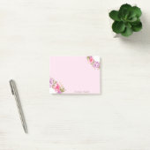 Vrouwelijk Cute Stijlvolle Chic Bloemig -Persoonli Post-it® Notes (Kantoor)