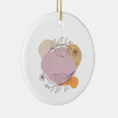 Vrouwelijk design voor stijlvolle vrouwen keramisch ornament (Rechts)