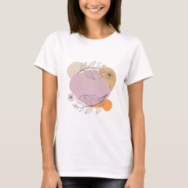 Vrouwelijk design voor stijlvolle vrouwen t-shirt