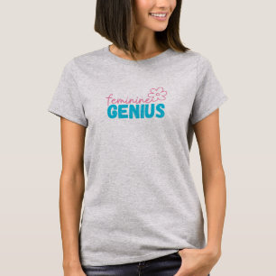 Vrouwelijk Genius T-shirt