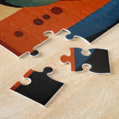 Vrouwelijk Gezicht Cubisme Legpuzzel (Zijkant)