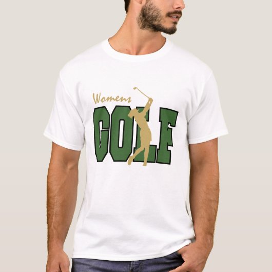 Vrouwelijk Golf t-shirt (Voorkant)