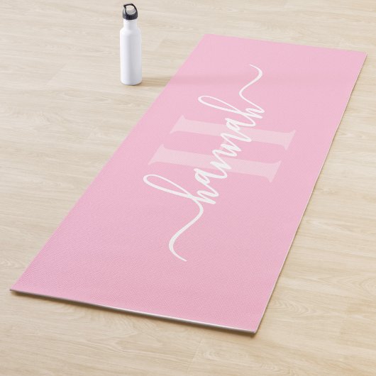 Vrouwelijk Groot Monogram Schrift Yogamat