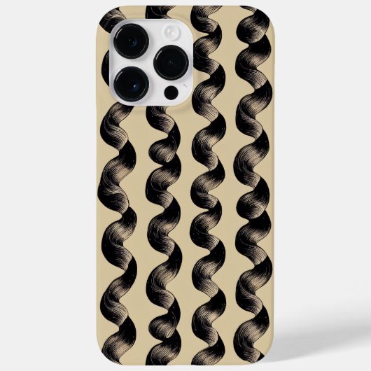 Vrouwelijk Haar Stijlvol Modern Case-Mate iPhone Case (Achterkant)