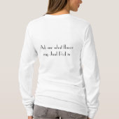 Vrouwelijk juul t-shirt (Achterkant)