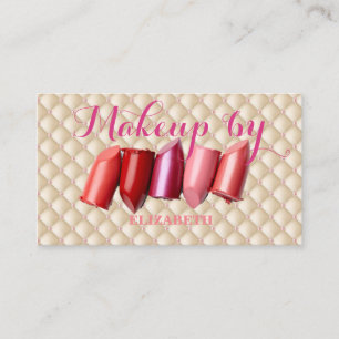 Vrouwelijk Moderne Professional,Lippenstift Visitekaartje
