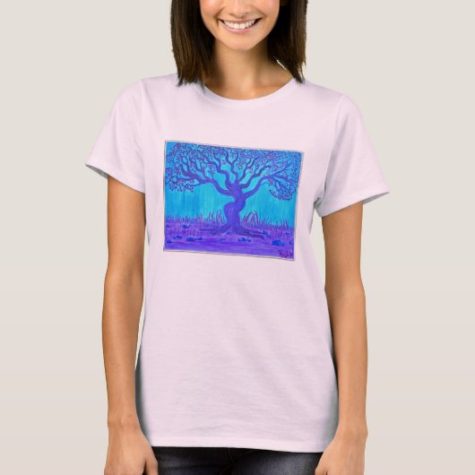 Vrouwelijk organisch T-shirt - LoveTree (Voorkant)