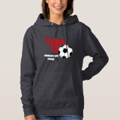 Vrouwelijk overhemd hoodie (Voorkant)