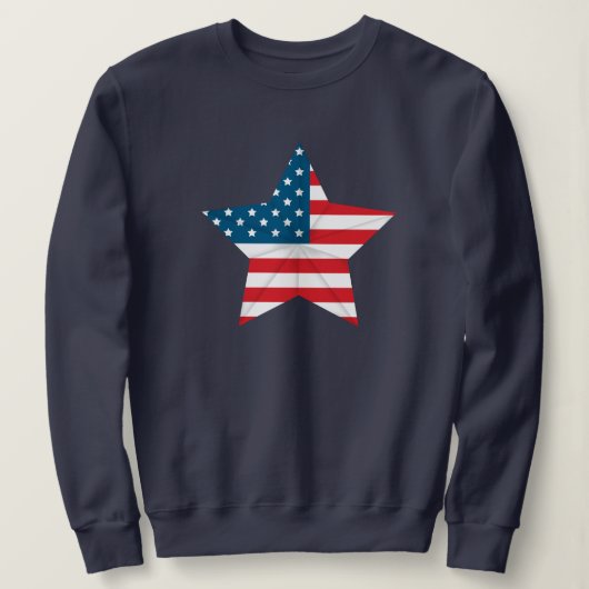 Vrouwelijk Patriottisch Sweatshirt (Design voorkant)