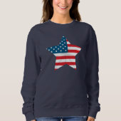 Vrouwelijk Patriottisch Sweatshirt (Voorkant)
