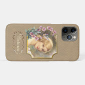 vrouwelijk portret op maat Case-Mate iPhone case (Achterkant (horizontaal))