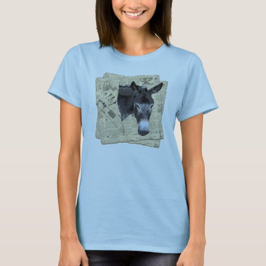 Vrouwelijk shirt Donkey (Voorkant)