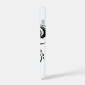 vrouwelijk silluet iPhone 15 case (Linkerkant)