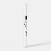 vrouwelijk silluet iPhone 15 case (Rechterkant)