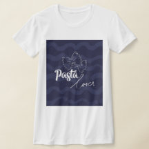 Vrouwelijk T-shirt "Pasta Lover" - Foodie Mode Ita