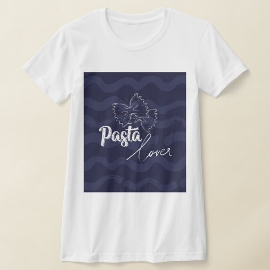 Vrouwelijk T-shirt "Pasta Lover" - Foodie Mode Ita (Laagn)