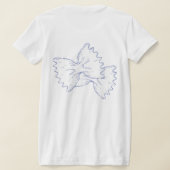 Vrouwelijk T-shirt "Pasta Lover" - Foodie Mode Ita (Laag Achter)