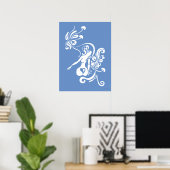 Vrouwelijk Verhaal Poster (Thuiskantoor)