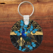  vrouwelijk vredesontwerp sleutelhanger (Voorkant)