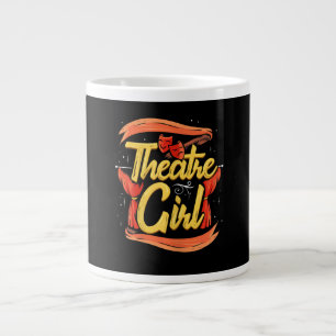 Vrouwelijke Actress Musical Broadway Actress Acter Grote Koffiekop