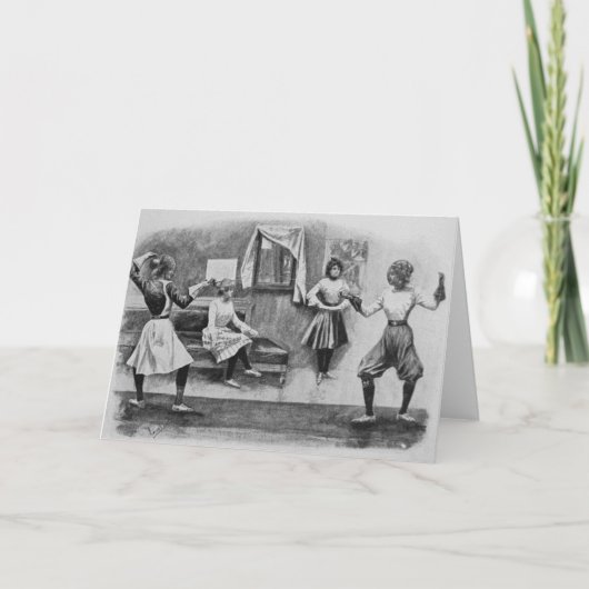  vrouwelijke afschermingskaart kaart (Voorkant)