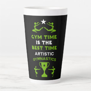 Vrouwelijke Artistieke Gymnastiek Latte Mok