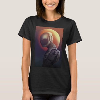 Vrouwelijke astronaut t-shirt