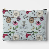 Vrouwelijke Blauwe Koningin bij & Gouden Kroon Etui (Voorkant)